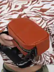 Терракотовый сумка через плечо, женская кожаная