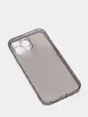 Прозрачный темный противоударный чехол для iPhone 11/12/13 pro,promax силиконовый