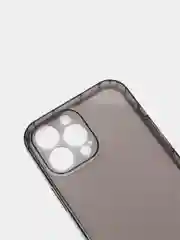 Прозрачный темный противоударный чехол для iPhone 11/12/13 pro,promax силиконовый