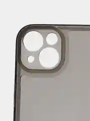 Черный чехол для айфон (iPhone) 11 XR 13 12 7 8 Plus mini pro max силиконовый прозрачный про макс