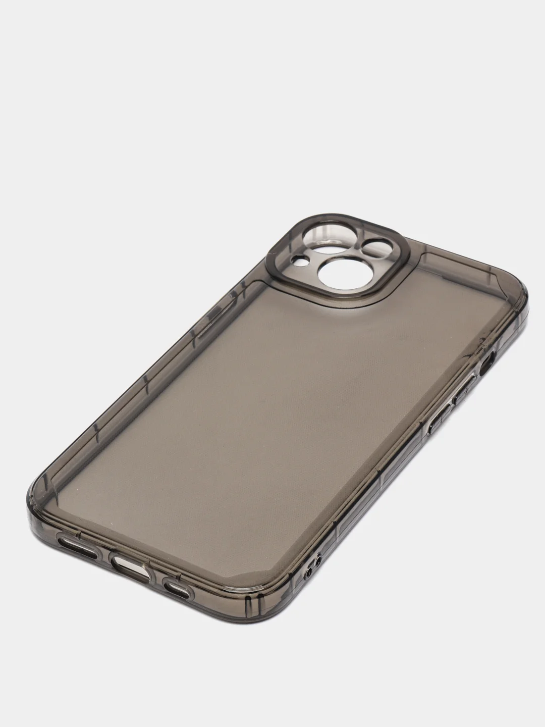 Черный чехол для айфон (iPhone) 11 XR 13 12 7 8 Plus mini pro max силиконовый прозрачный про макс