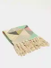 Светло-синий ковёр на пол, коврик