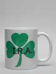 Кружка CoolPodarok IRA зеленый лист