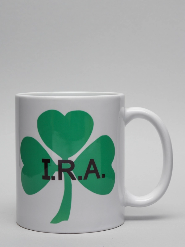 Кружка CoolPodarok IRA зеленый лист