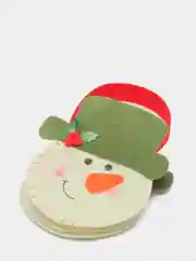 Зеленый сумка новогодняя / Мешок для подарков, новогодний мешок
