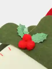 Зеленый сумка новогодняя / Мешок для подарков, новогодний мешок