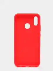 Красный чехол Huawei P20 Lite 2018 (Nova 3e), Хуавей П20 Лайт 2018, силиконовый цветной матовый