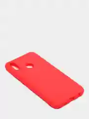 Красный чехол Huawei P20 Lite 2018 (Nova 3e), Хуавей П20 Лайт 2018, силиконовый цветной матовый