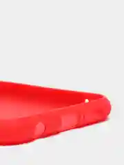 Красный чехол Huawei P20 Lite 2018 (Nova 3e), Хуавей П20 Лайт 2018, силиконовый цветной матовый