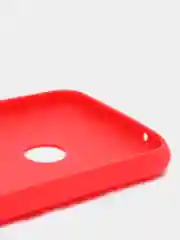 Красный чехол Huawei P20 Lite 2018 (Nova 3e), Хуавей П20 Лайт 2018, силиконовый цветной матовый