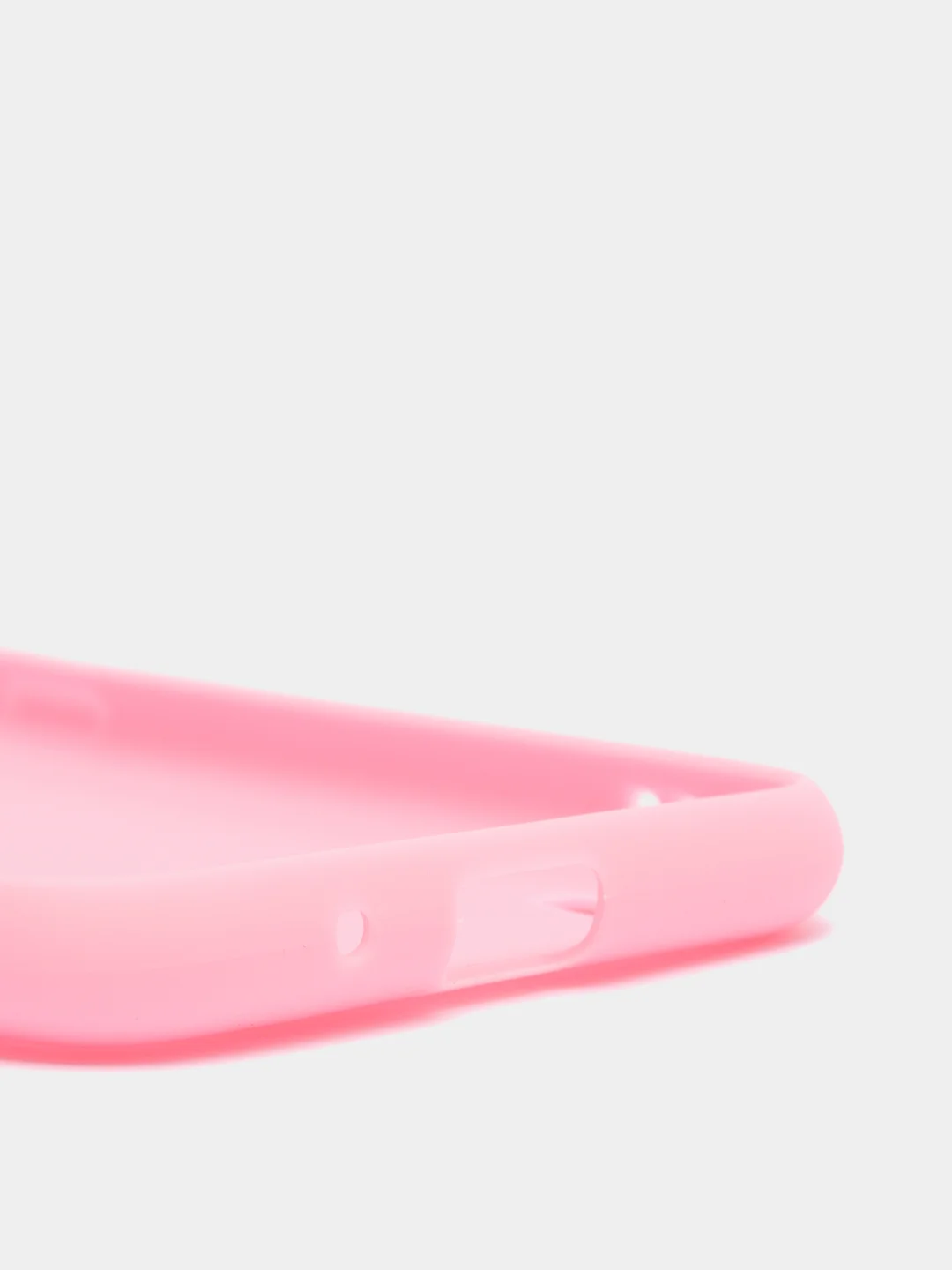 Розовый чехол Samsung Galaxy A01 / M01 / Самсунг Галакси А01 / М01 силиконовый цветной матовый