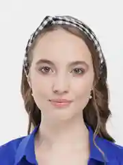 Серый меланж женская повязка на голову