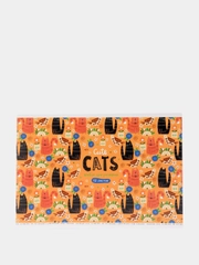 Альбом для рисования на скрепке А5 Cute cats, 12 листов