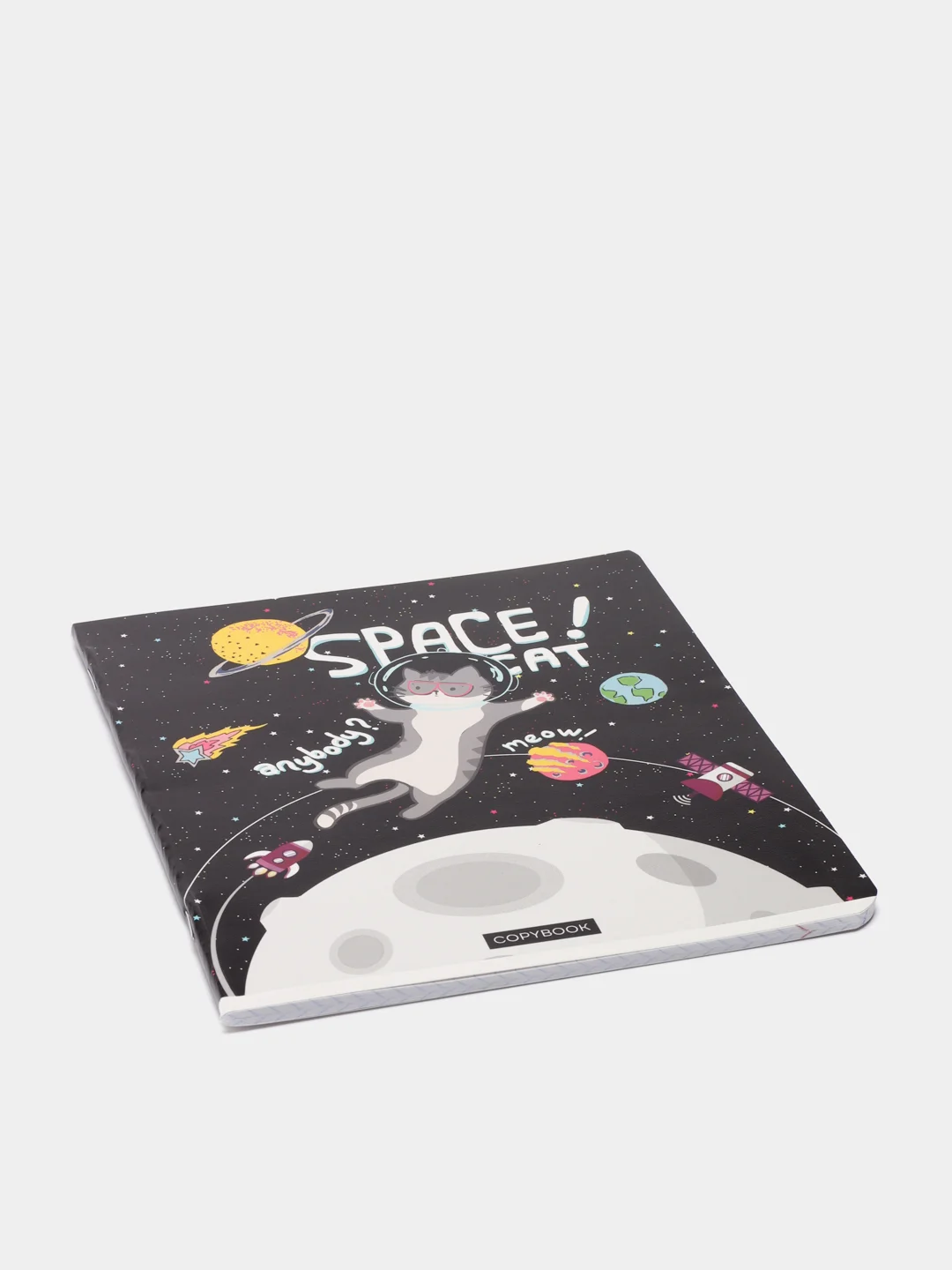 Серый тетрадь ArtSpace "Космос. Fantastic space", клетка, 48 листов, А5