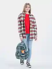 Бирюзовый женский рюкзак