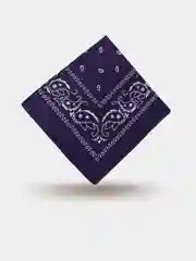 Фиолетовый бандана на голову/женская/мужская/платок женская/универсальная косынка