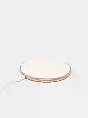 Золотой беспроводная зарядка для Apple, Android Wireless charger Qi Standart