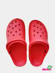 Красный сабо женские, размеры 36-40