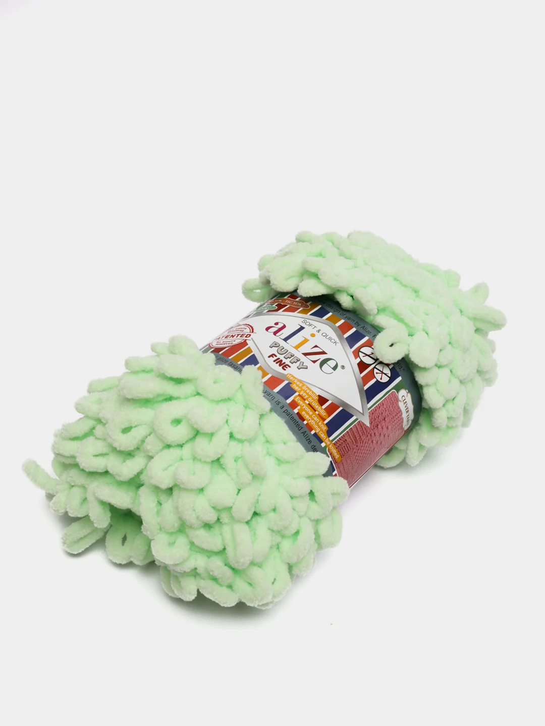 Морской пряжа Alize Puffy Fine