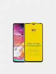 Черный защитное стекло 9D для Samsung Galaxy A51