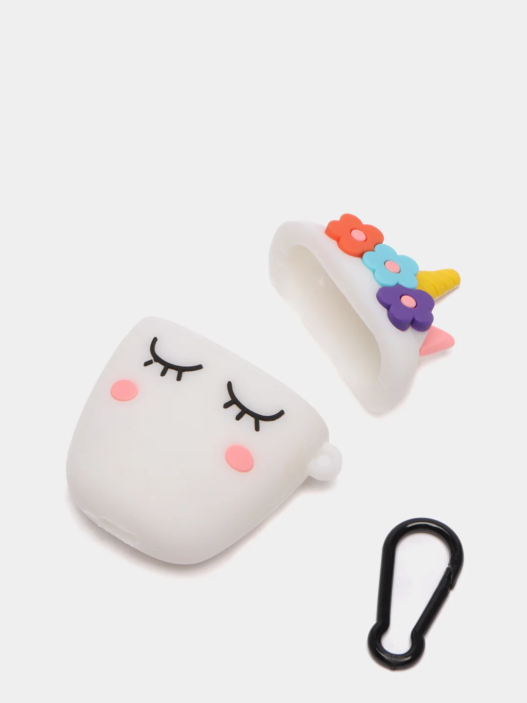 Белый чехол для AirPods 1 и 2