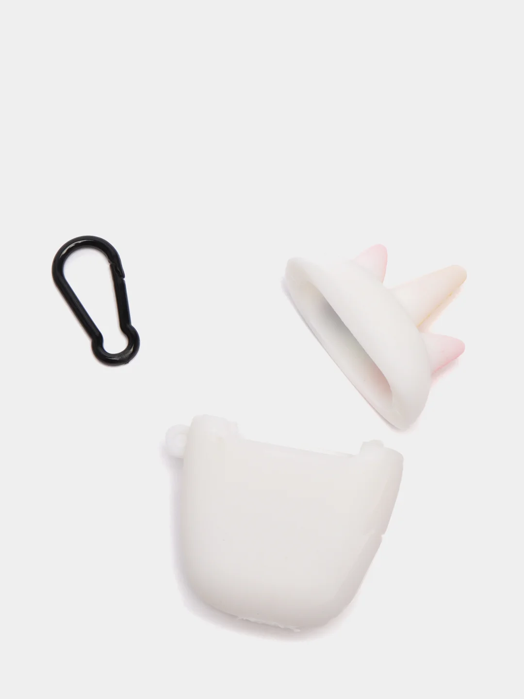 Белый чехол для AirPods 1 и 2