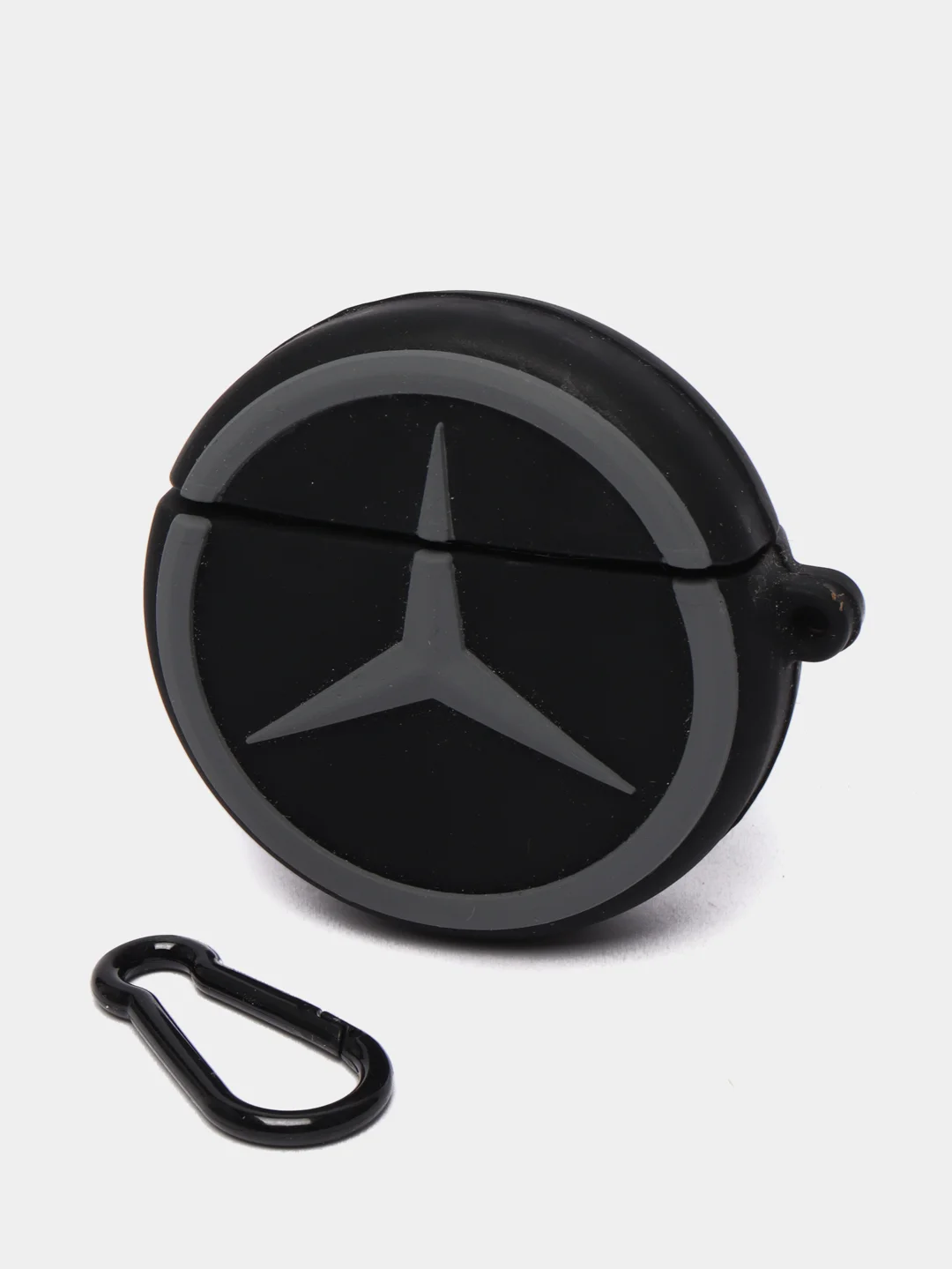 Серый меланж чехол для AirPods 1 и 2