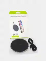Черный беспроводная зарядка для Apple, Android Wireless charger Qi Standart