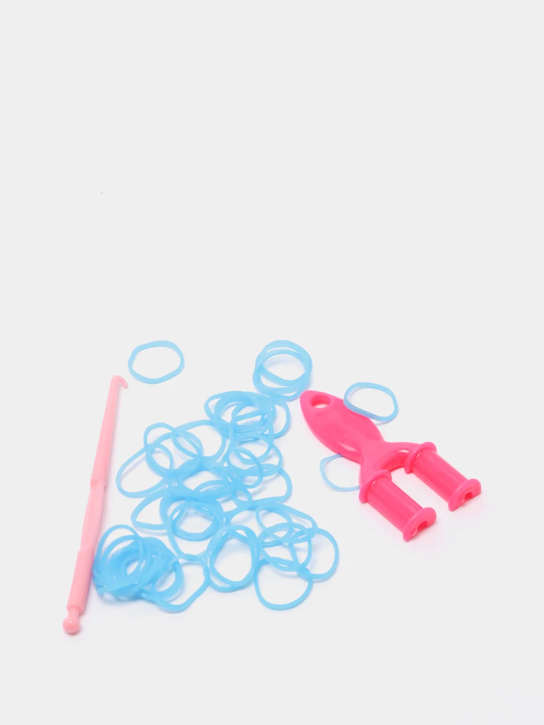 Набор резинок для плетения Loom Bands, 2040 штук, 6 цветов