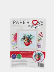 Набор для творчества в технике папертоль. Новогодняя чашечка. Paperlove