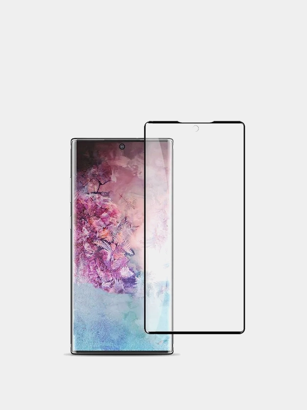Защитное, закаленное стекло, настоящий 3 D для Samsung Note 8, Note 9Note 10, Note 10 pro