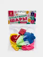 Шары воздушные "Золотая сказка", 30 см, 5 штук, пакет, 105017