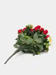 Искусственные цветы "Розы бархатные", 36 штук