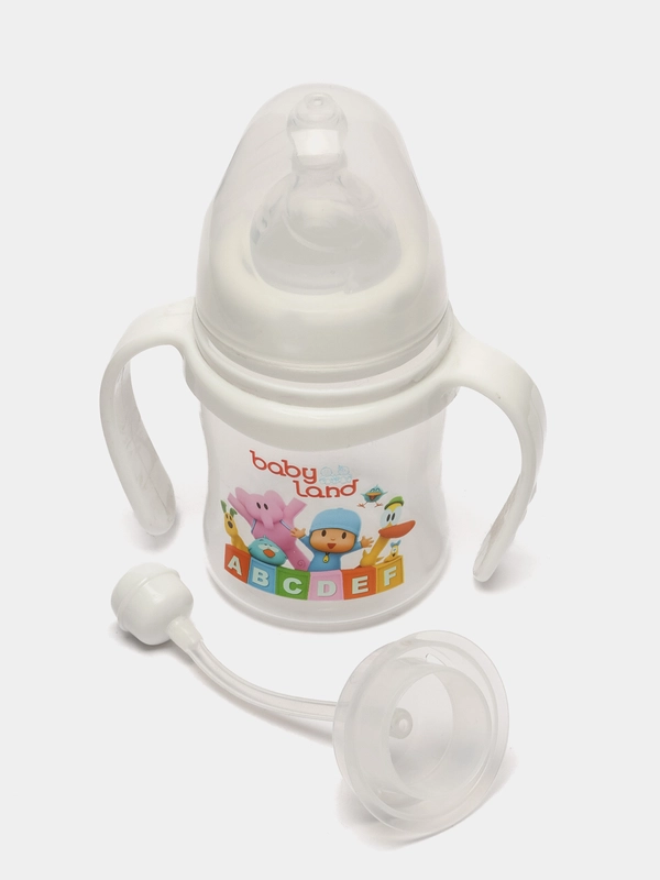 Бутылочка Baby Land 150мл с широким горлом и антиколиковой системой