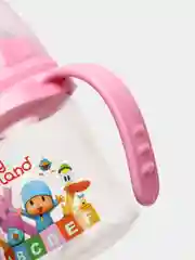 Розовый бутылочка Baby Land 150 мл, с широким горлом и силиконовой анатомической соской Air System