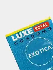 Презервативы текстурированные с точечной поверхностью LUXE ROYAL EXOTICA, 3 шт