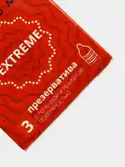 Презервативы текстурированные с точечной и рифленой поверхностью LUXE ROYAL EXTREME, 3 шт