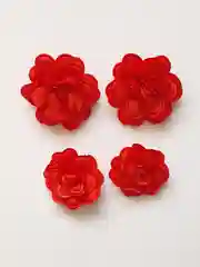 Цветок из ткани. Декоративный элемент