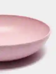 Розовый тарелка для детей Микки Маус. Детское питание. Детская тарелка