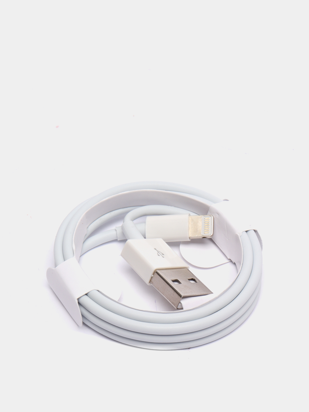 Кабель зарядки передачи для телефона Lightning 8 pin USB Apple Iphone Ipad длина  шнур 1 м купить по цене 80.1 ₽ в интернет-магазине Магнит Маркет