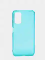 Бирюзовый чехол Xiaomi Redmi 9T / Poco M3, Сяоми Редми 9Т, прозрачный плотный неоновый с оттенком