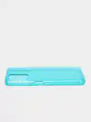 Бирюзовый чехол Xiaomi Redmi 9T / Poco M3, Сяоми Редми 9Т, прозрачный плотный неоновый с оттенком