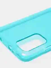 Бирюзовый чехол Xiaomi Redmi 9T / Poco M3, Сяоми Редми 9Т, прозрачный плотный неоновый с оттенком