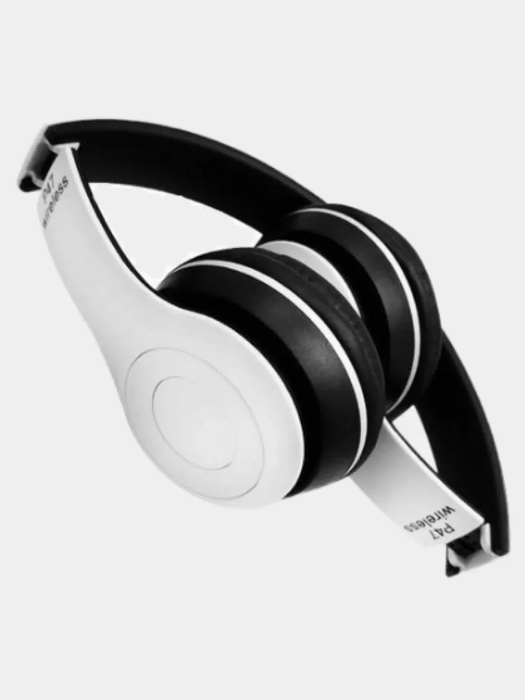 Белый беспроводные стерео наушники P47 Wireless Bluetooth 5.0 EDR  с микрофоном