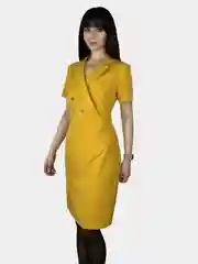 Платье женское классическое, летнее
