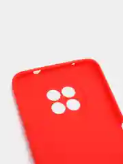 Красный чехол для Honor X20, Honor 50 Lite, без выреза для вспышки, силиконовый, цветной, матовый