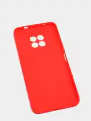 Красный чехол для Honor X20, Honor 50 Lite, без выреза для вспышки, силиконовый, цветной, матовый