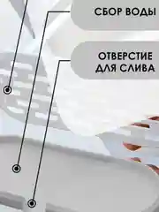 Подставка, сушилка для тряпок, губок и мыла
