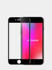 Черный защитное 9D стекло для Apple iPhone SE2