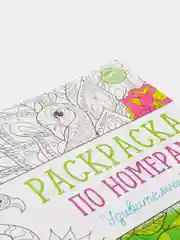 Раскраска по номерам "Удивительный мир", 16 страниц, формат А4
